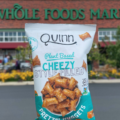 Quinn Bolsters Board of Directors with Addition of John Foraker and Michele Meyer and Announces World’s First Gluten-Free and Vegan Cheese Pretzels