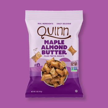 Maple Almond Butter | Filled Pretzel Nuggets background image