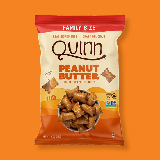 Peanut Butter | Filled Pretzel Nuggets | Family Size