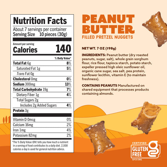Peanut Butter | Filled Pretzel Nuggets
