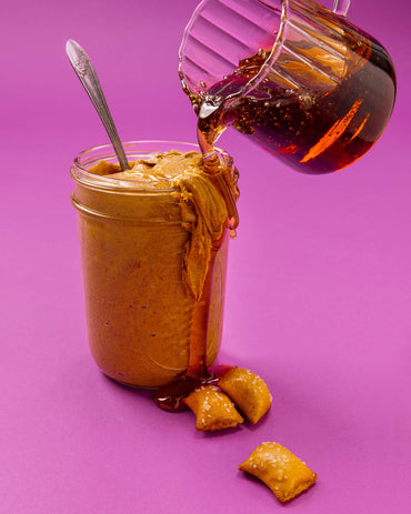 Maple Almond Butter | Filled Pretzel Nuggets back