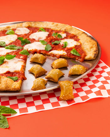 Pizzeria Cheezy | Filled Pretzel Nuggets back