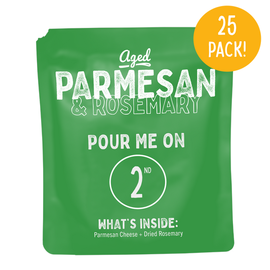 Aged Parmesan & Rosemary Popcorn Seasoning Pack